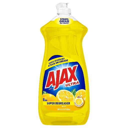Ajax Ajax Ultra Super Degreaser Liquid Dish Soap - Lemon - 28 Fl Oz Dish Detergent & Soap White Smoke