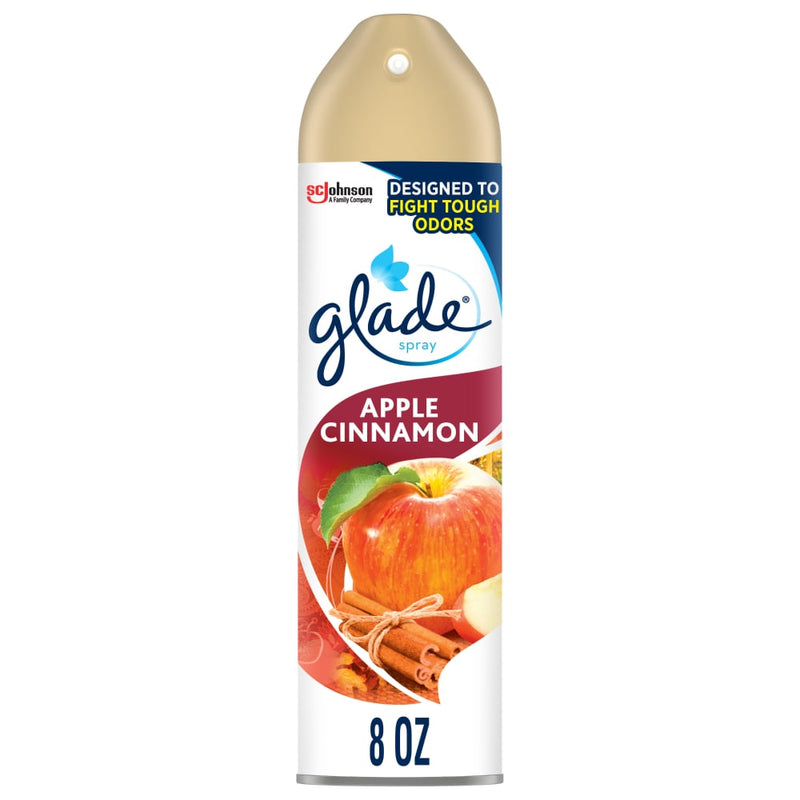 Glade Glade 8 Oz.. Apple Cinnamon Aerosol Spray Air Freshener Air Fresheners White Smoke
