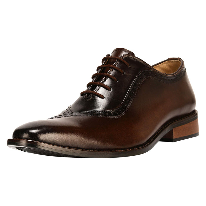 Debonair Genuine Leather Oxford Style Dress Shoes