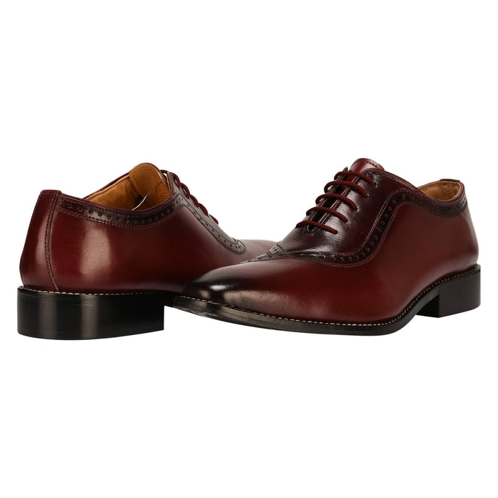 Debonair Genuine Leather Oxford Style Dress Shoes