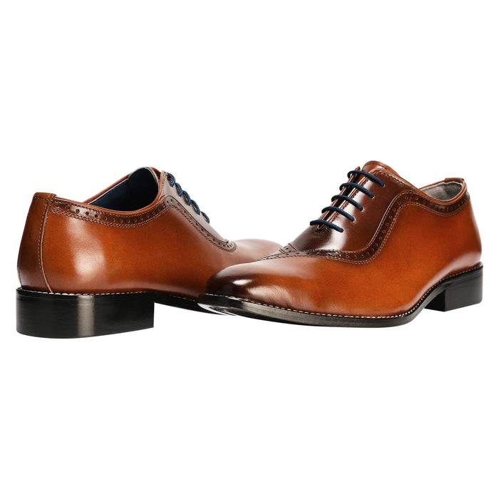 Debonair Genuine Leather Oxford Style Dress Shoes