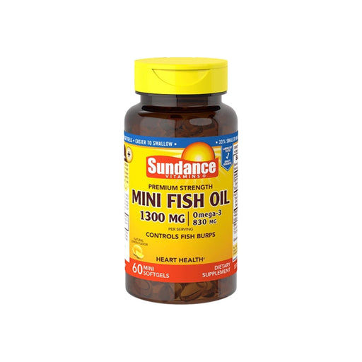 Sundance Sundance Vitamins® Mini Fish Oil – 1300 mg (Natural Lemon Flavor) Health & Beauty