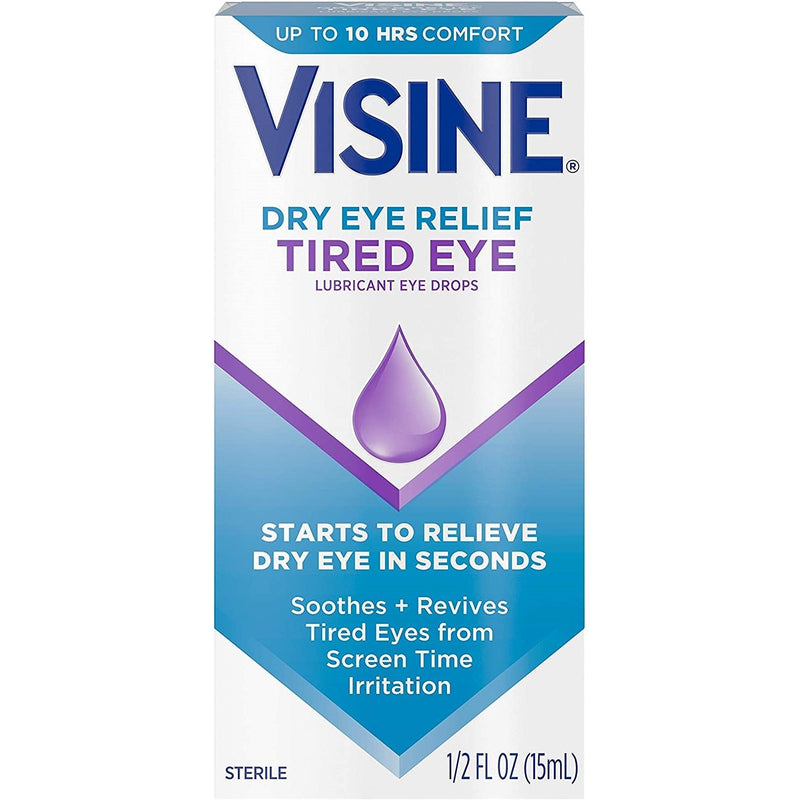 Visine Visine Dryeye Relief Tired Eye Drops - 0.50 Fl Oz Eye Drops & Lubricants