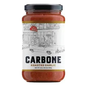 Cozy Farm - Carbone Roasted Garlic Sauce, Rich Flavor (Pack Of 6 - 24 Oz)