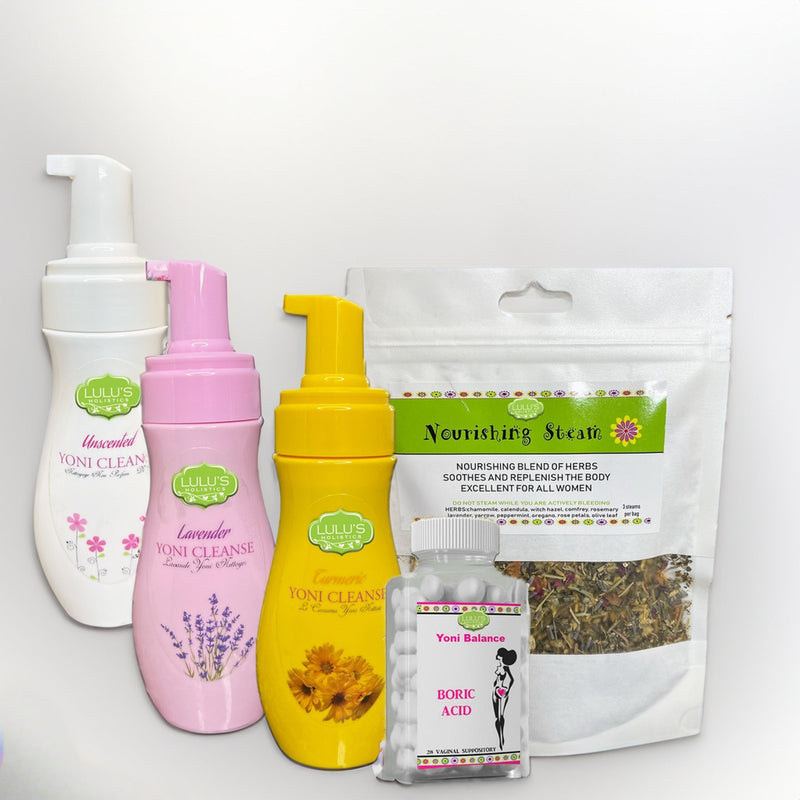 Lulu’s Holistics Yoni Intimate Detox Combo