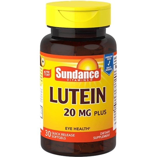 Sundance Vitamins Sundance Vitamins 20 Mg Plus Bilberry &  Zeaxanthin  Lutein  30 Softgels 30Ea Vitamins & Supplements