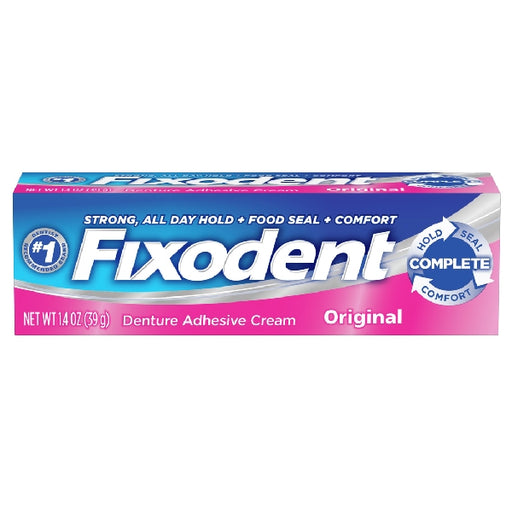 Fixodent Fixodent Complete Original Denture Adhesive Cream 1.4 Oz Denture Adhesives