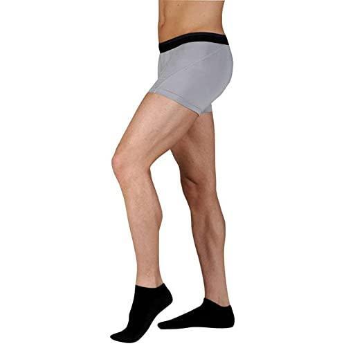 Generic Generic Juzo 5760 Silve Sole Below The Ankle Socks-Large-White White & Cream Sauces