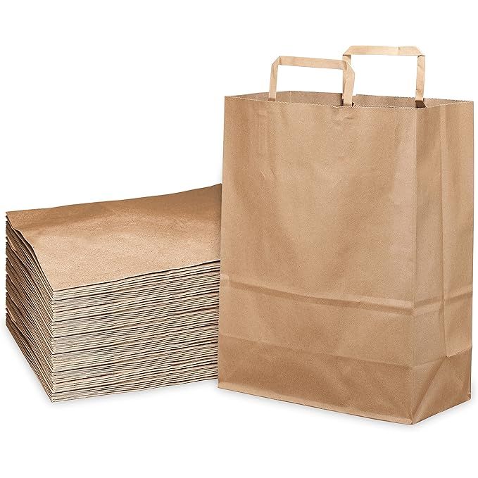 leader Leader Brown Bag Large Sack With Handle  10x5x12n 250 Ct Paper & Plastic Shopping Bags