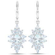 Bids.com 19.18 Carat Genuine Blue Topaz .925 Sterling Silver 3 Piece Jewelry Set (Ring, Earrings, and Pendant w/ Chain) Jewelry Sets