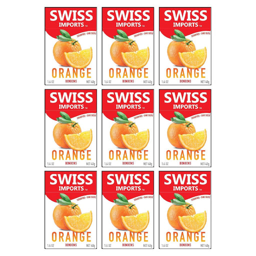 Swiss Imports Swiss Imports Orange Sugarfree Candy Bonbons - 1.4oz Sugarfree Candy