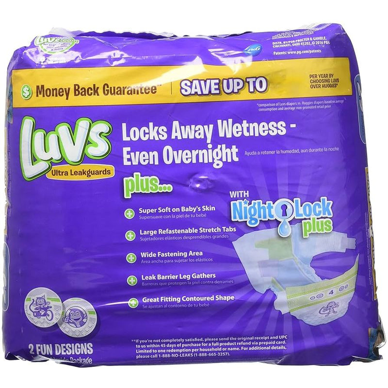 luvs Luvs with Ultra Leakguards, Size 4 Diapers, 29 ea Health Care
