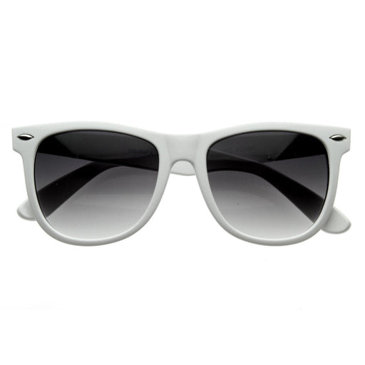 zeroUV Classic Retro Large Colorful Horned Rim Sunglasses 2767 Sunglasses