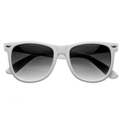 zeroUV Classic Retro Large Colorful Horned Rim Sunglasses 2767 Sunglasses