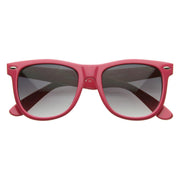 zeroUV Classic Retro Large Colorful Horned Rim Sunglasses 2767 Sunglasses