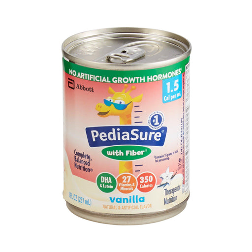 PediaSure PediaSure With Fiber 1.5 Cal Vanilla 24x  8 Oz Institutional Nursing & Feeding