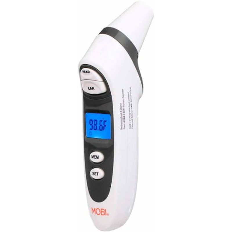 Mobi Mobi Prime Ear & Forehead Thermometer With Food And Bottle Readings (70121) Baby Health