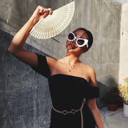 zeroUV Retro Mod Super Trendy Women's Fashion Cat Eye Sunglasses 9233 Sunglasses