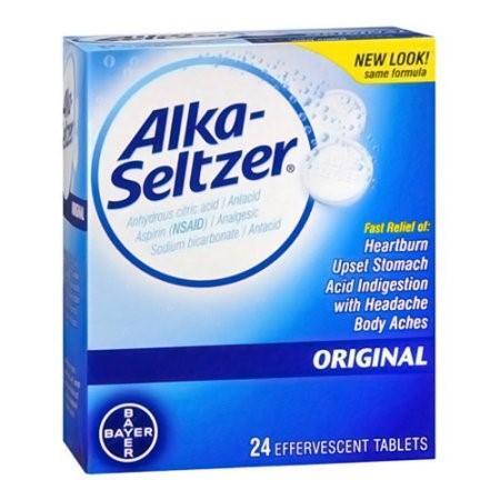 Alka-Seltzer Alka-Seltzer Antacid/Analgesic, Original, Effervescent Tablets Health & Beauty