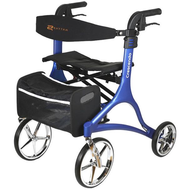 RIO Medical Supplies Rhythm Healthcare 10" Caster Crescendo Rollator