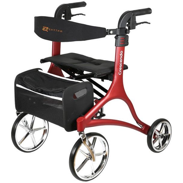 RIO Medical Supplies Rhythm Healthcare 10" Caster Crescendo Rollator