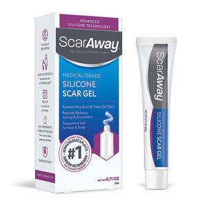 ScarAway ScarAway Silicone Repair Gel, 0.71 Oz Water White Smoke