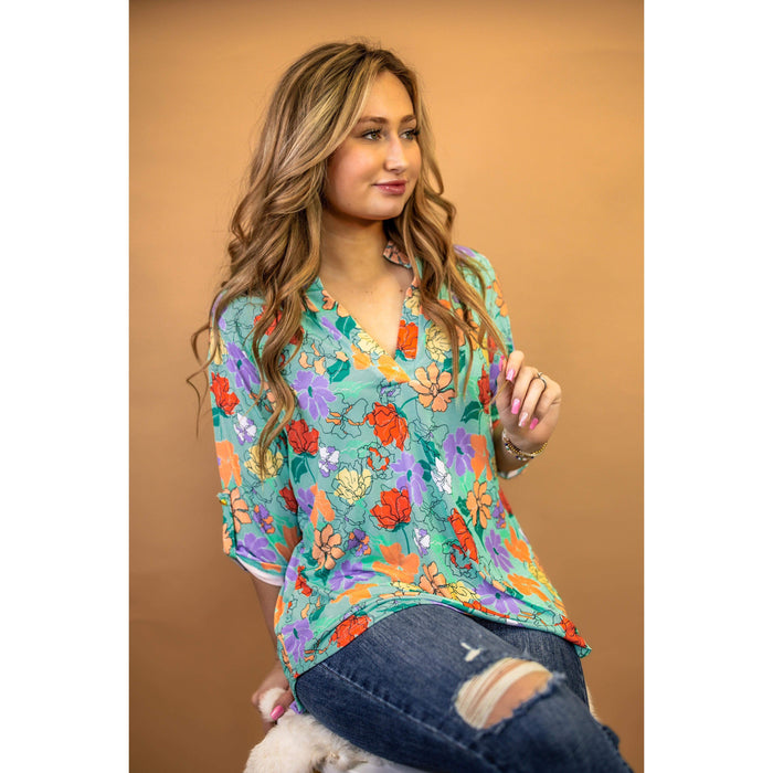 Tanessa Floral Top