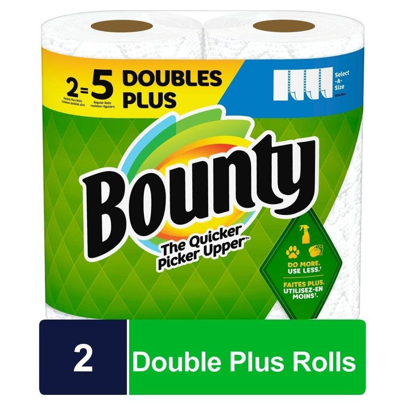Bounty Bounty Paper Towels, Select A Size, 2 Ply Paper Towels