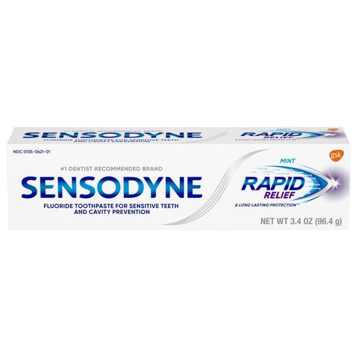 Sensodyne Sensodyne Rapid Relief Sensitive Toothpaste, Mint - 3.4 Ounces Toothpaste