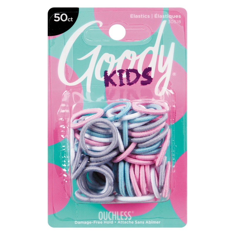 Goody Goody Girls Ouchless Mini Braided Elastics Hair Care Light Pink