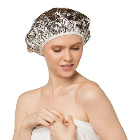 Kitsch Kitsch Pro Reusable Aluminum Thermic Silver Foil Shower Cap Bath & Body