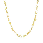 Bids.com 2.8mm 14k Yellow Gold Solid Figaro Chain Necklaces