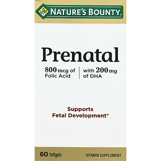 Nature's Bounty Nature's Bounty Your Life Multi Prenatal, 60 Softgels Health & Beauty White Smoke