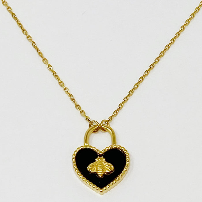 Bee Heartful Necklace