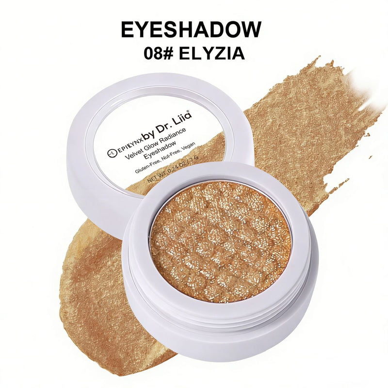 EpiLynx Velvet Glow Radiance Eyeshadow - Vegan, Gluten-Free, Nut-Free, Egg-Free