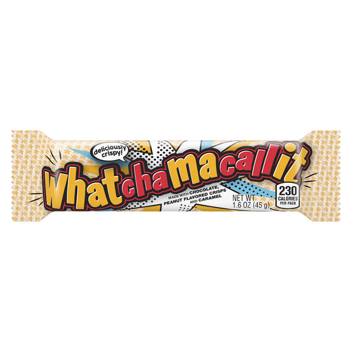 Whatchamacallit WHATCHAMACALLIT Candy Bars Bulk Box, 36 Count Individual Full Size Bars, 1.6 oz Candy & Chocolate