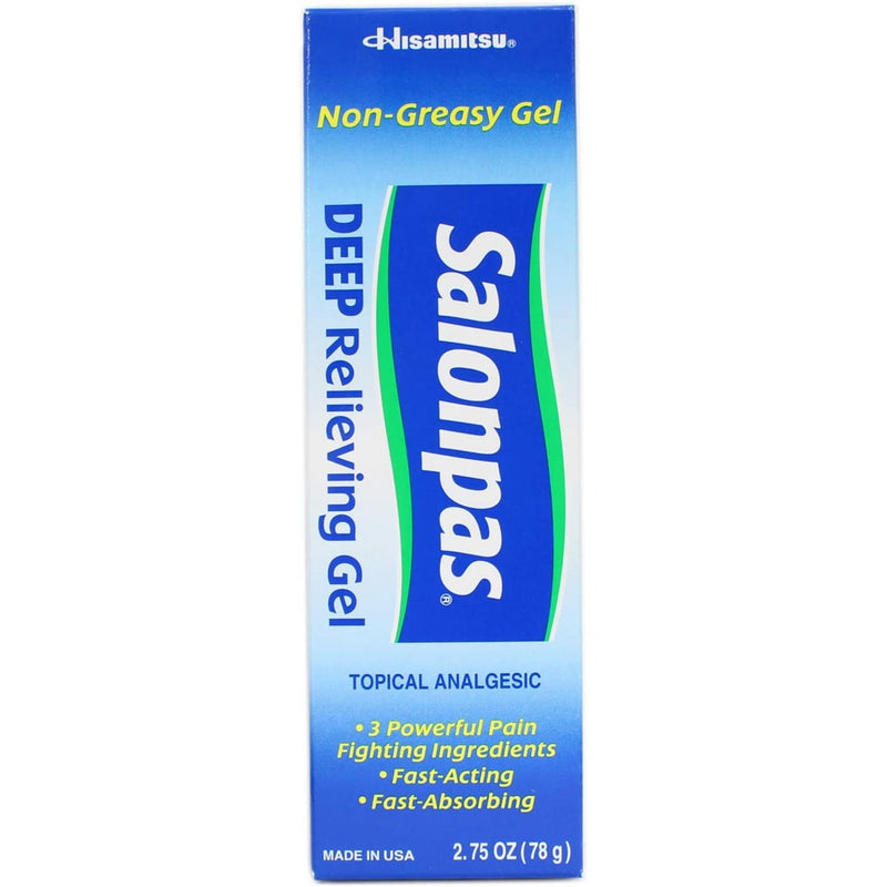 Salonpas Salonpas Deep Pain Relieving Gel - 2.5 Oz Medicine & Drugs
