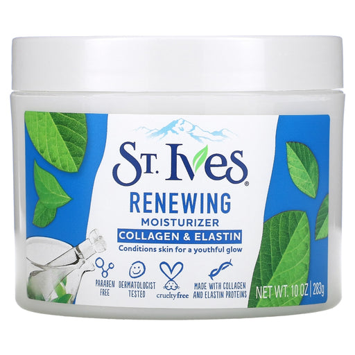 St. Ives St. Ives Renewing Collagen And Elastin Facial Moisturizer, 10 Oz Face Moisturizer