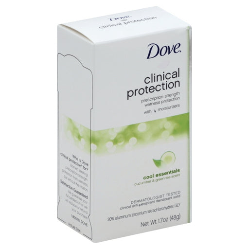 Dove Dove Clinical Protection Antiperspirant Deodorant Cool Essentials 1.7 Ounce Deodorant