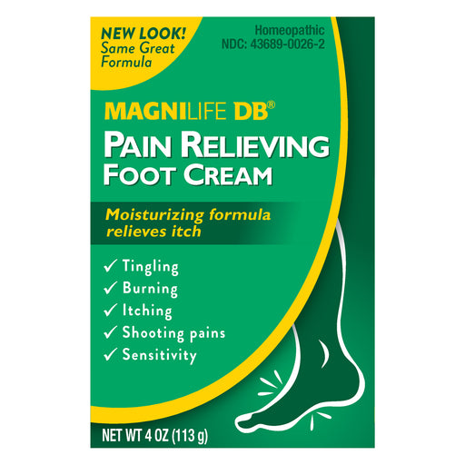 MagniLife MagniLife DB Diabetes Pain Relieving Foot Cream, 4 Oz Foot Care