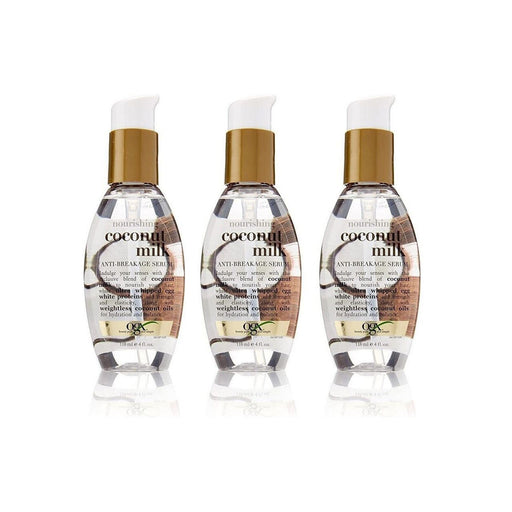OGX OGX Anti Breakage Serum, Nourishing + Coconut Milk 4 Fl Oz Health & Beauty