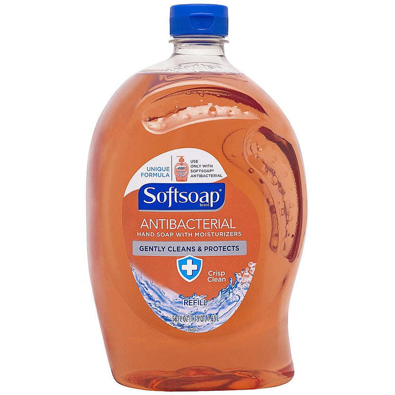 Softsoap Softsoap 56-oz Antibacterial Crisp Clean Liquid Soap Refill Liquid Hand Soap