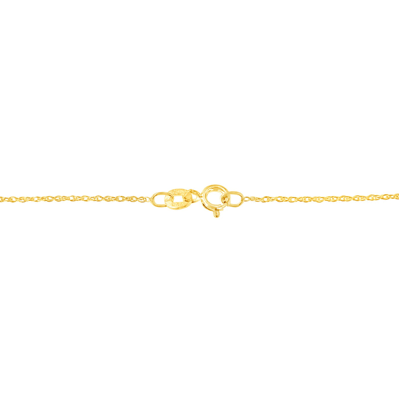 Bids.com 10K Yellow Gold 1/4 cttw Prong Set Round-Cut Diamond Open Heart 18" Pendant Necklace (K-L Color, I1-I2 Clarity) Necklaces
