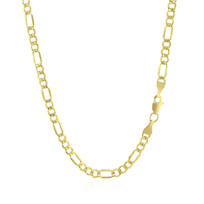 Bids.com 2.8mm 10k Yellow Gold Lite Figaro Chain Necklaces