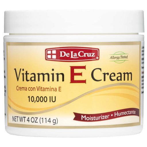 De La Cruz De La Cruz Moisturizer Vitamin E Cream - 4oz Lotion & Moisturizer