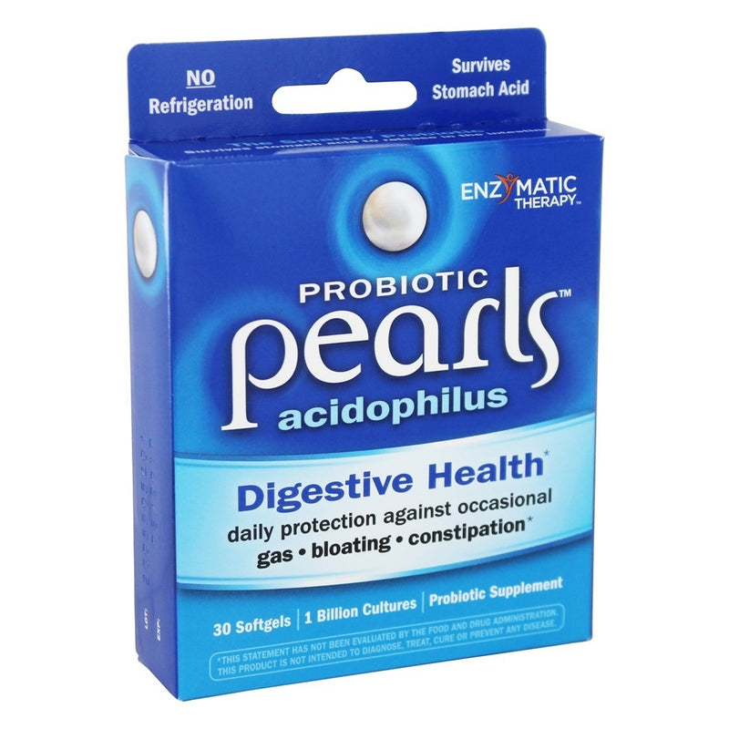 Nature's Way Nature's Way Enzymatic Therapy, Probiotic Pearls Acidophilus, 1 Billion, 30 Softgels Health & Beauty