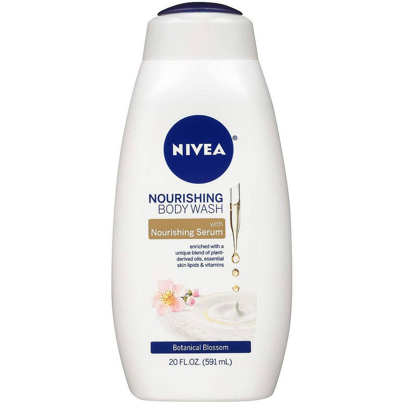 Nivea Nivea Body Wash, With Nourishing Serum, Botanical Blossom 20 Fl Oz Body Wash