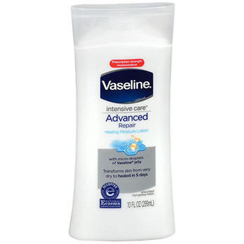 Vaseline Vaseline Intensive Care Advanced Repair Fragrance Free Lotion 10 Fl. Oz. Squeeze Bottle Pet Supplies