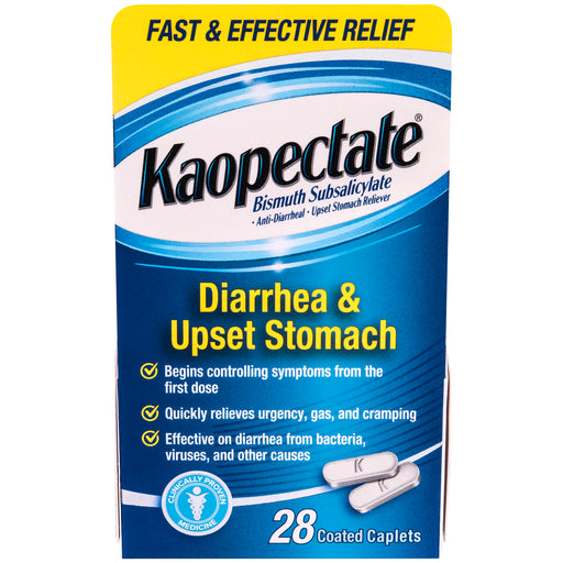Kaopectate Kaopectate Multi-Symptom Relief Coated Caplets 28 Caps Health & Beauty