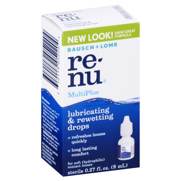 ReNu ReNu MultiPlus Sterile Lubricating & Rewetting Drops 0.27 Oz Eye Drops & Lubricants
